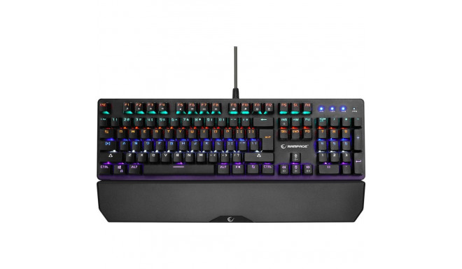 Rampage KB-R86 Umbra Kaicheng punane klaviatuur (KB-R86BLACKRS)