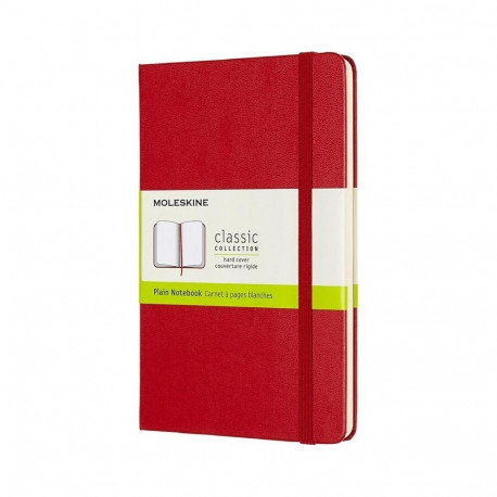 Moleskine märkmik Classic 11.5x18 cm, sile sarlakpunane