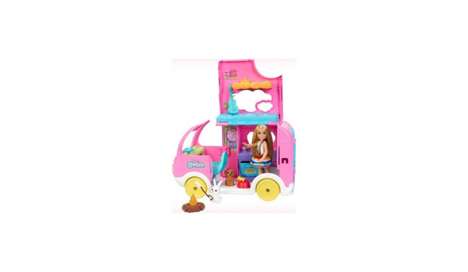 Barbie Mattel Camper Chelsea Nukk 2in1 Komplekt (HNH90)
