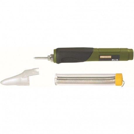 Proxxon cordless soldering iron EL/A – 3.6V rechargeable battery, 2.0Ah capacity, 470°C max temperat