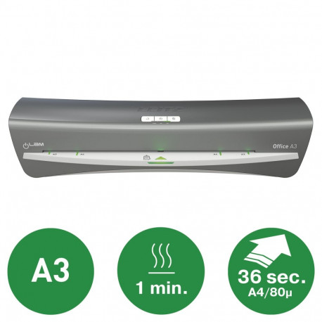 Laminaator LEITZ iLAM Office A3 125mic hõbedane