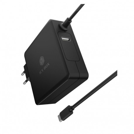 ICY BOX IB-PS101-PD Laptop, Smartphone, Tablet Black AC Indoor
