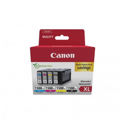Canon 9182B010 tindikassett 4 tk originaal kõrge (XL) tootlikkus must, tsüaan, magenta, kollane