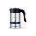 Severin SM 3584 milk frother/warmer Automatic Black, Stainless steel