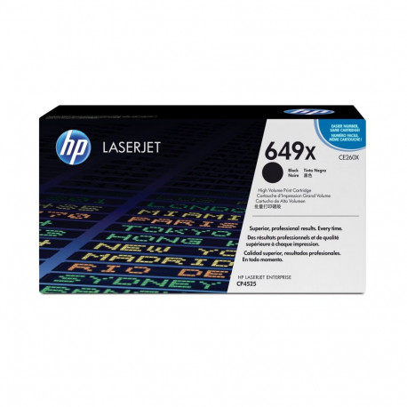 HP toonerkassett 649X CE260X, must