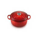 Le Creuset Signature 3,3 l ümmargune punane