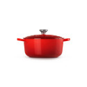 Le Creuset Signature 3,3 l ümmargune punane