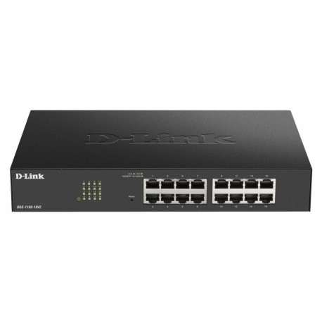 D-Link DGS-1100-24PV2 Managed L2 Gigabit Ethernet (10/100/1000) Power over Ethernet (PoE) Black