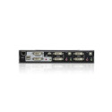 ATEN 2-Port USB DVI Dual-View KVM Switch with Audio & USB 2.0 Hub (KVM cables included)