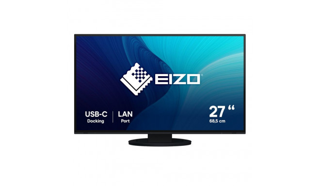 EIZO FlexScan EV2795-BK LED ekraan 68.6 cm (27") 2560 x 1440 pikslit Quad HD must