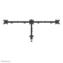 Neomounts DS60-600BL3 Monitor arm 10-27" - Quick-fix - 180°-stop