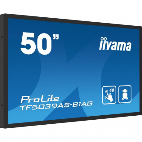 iiyama TF5039AS-B1AG computer monitor 125.7 cm (49.5") 3840 x 2160 pixels 4K Ultra HD LED Touchscree