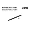 iiyama TE6513A-B1AG interaktiivne lameekraan 163,8 cm (64,5") Wi-Fi 450 cd/m² 4K Ultra HD must puute