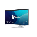 EIZO FlexScan EV3450XC-WT LED ekraan 86.6 cm (34.1") 3440 x 1440 pikslit UltraWide Quad HD valge