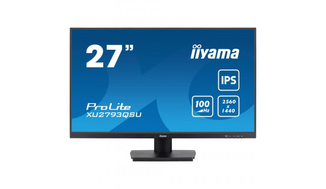 iiyama ProLite XU2793QSU-B7 LED display 68.6 cm (27") 2560 x 1440 pixels Quad HD Black