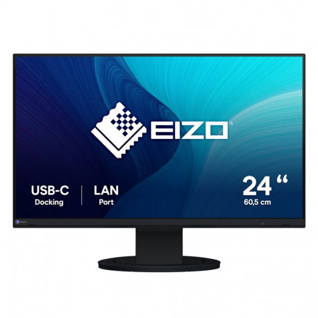 EIZO FlexScan EV2490-BK arvutimonitor 60.5 cm (23.8") 1920 x 1080 pikslit Full HD LCD must