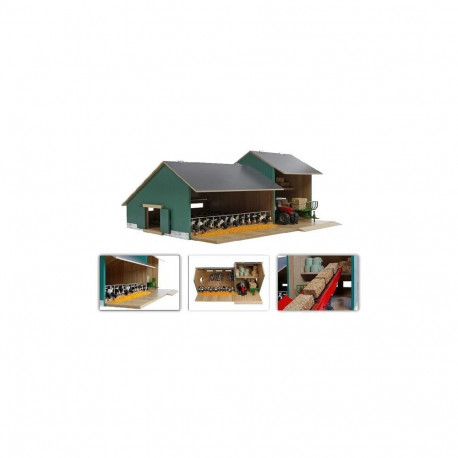 Wooden barn with dimensions 55x72x32 cm, model 610200