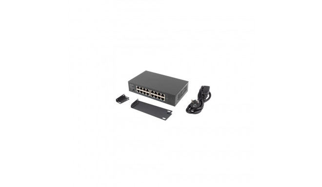 Lanberg Switch RSGE-16 rack 10"/19" (16-porti 1Gb)