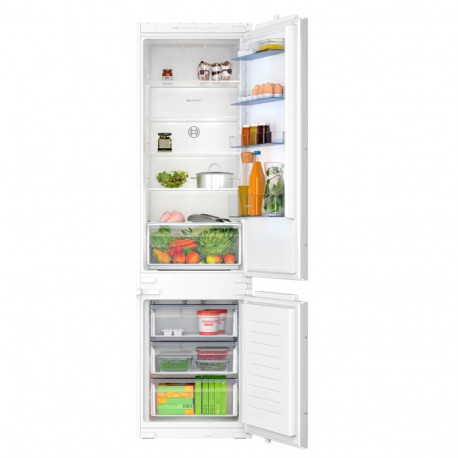 Bosch Serie 2 KIN96NSE0 külmik-sügavkülmik integreeritud 290 l E valge