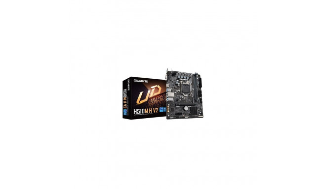 Gigabyte H510M H V2 emaplaat - toetab Intel Core 11. põlvkonna protsessoreid, kuni 3200MHz DDR4 (OC)