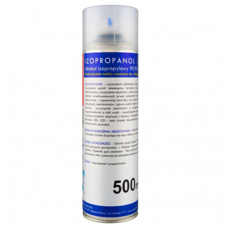 Izopropilspirts Izopropanols IPA I-MAX 99,9% aerosols 500ML