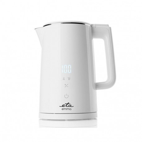 ETA Kettle 559590010 Emma Electric, 2200 W, 1.5 L, Stainless steel, 360 rotational base, White