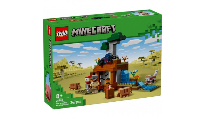 Klocki minecraft 21269 wyprawa do pancernikowej kopalni