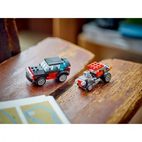 creator 31146 platvormiga veok ja helikopter