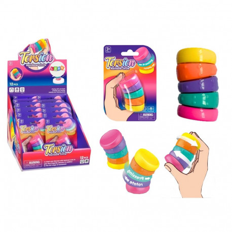 antistress sensoorne pöörlevate ratastega mänguasi