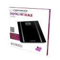EBS018K Esperanza digitaalne analüütiline vannitoakaal Samba must