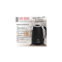 AD 1295 black Czajnik metalowy 1,7l z lcd & regulacją temperatury