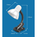 ELD106W Esperanza laualamp E27 Procyon valge