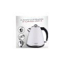 AD 1343 white Czajnik metalowy 1,5 l strix