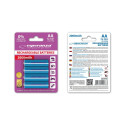 EZA104B Esperanza Ni-MH AA 2000mAh akud, 4 tk, sinised