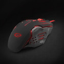 EGM403R Esperanza mysz przewod. gaming led 6d opt. usb apache czerwona