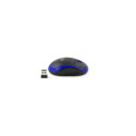 TM116B Titanum juhtmevaba 2.4GHz 3D optiline USB hiir Vulture must-sinine