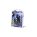 TM116B Titanum juhtmevaba 2.4GHz 3D optiline USB hiir Vulture must-sinine
