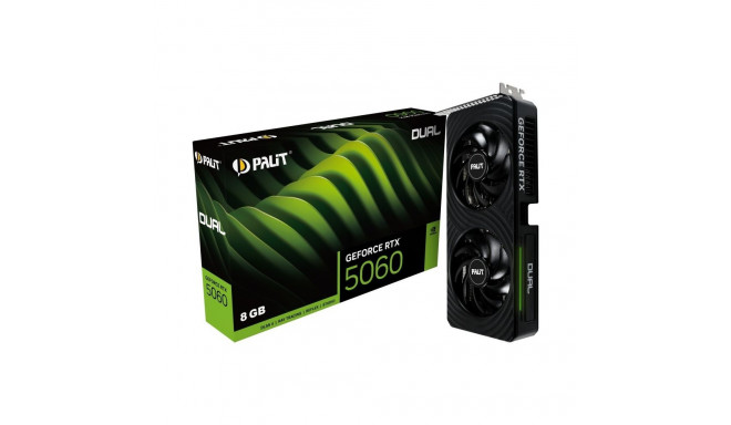 Graphics card GeFroce RTX 5060 DUAL 8GB GDDR7 128bit 3DP/HDMI