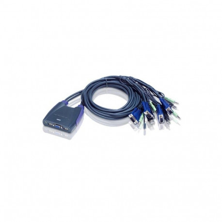 Kvm Switch - Aten 4-port USB VGA With Audio