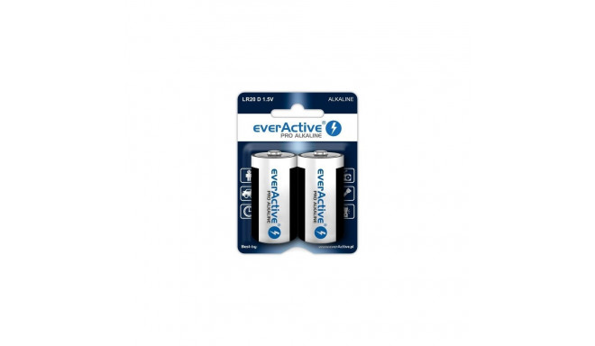 Alkaline Batteries - Everactive Pro Lr20 D