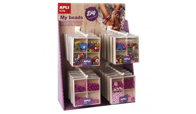 Käsitöökomplekt Apli puidust Helmed