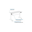 Adjustable Height Table Up Up Balder White (SPEC)