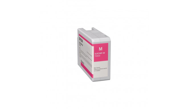 Epson SJIC36P(M) (C13T44C340) Ink Cartridge, Magenta