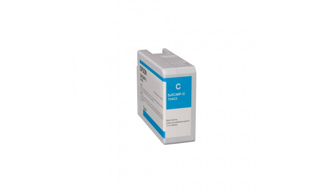 Epson SJIC36P(C) (C13T44C240) Ink Cartridge, Cyan
