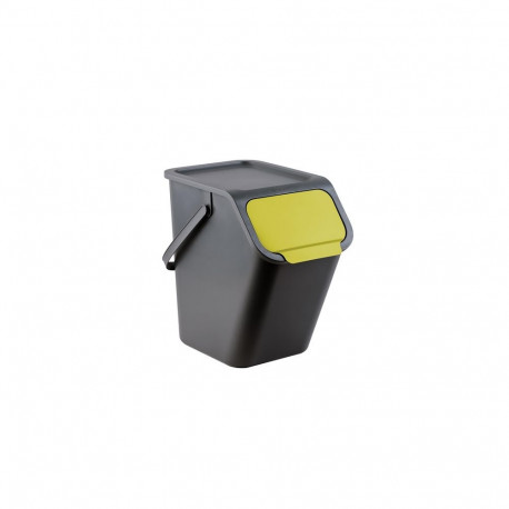 BINI jäätmekonteiner 25L kollane