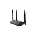 TOTOLINK X2000R wireless router Gigabit Ethernet Dual-band (2.4 GHz / 5 GHz) Black