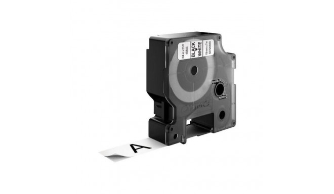 DYMO D1 Standard - Black on White - 19mm