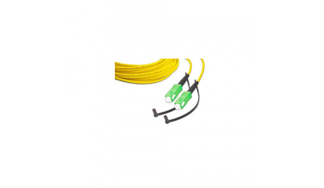 Lightwin LSP-09 SC/APC-SC/APC 1.0 InfiniBand/fibre optic cable 1 m Yellow