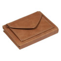 EXENTRI EX M 507 wallet/card case/travel document holder Sand Genuine leather