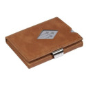 EXENTRI EX M 507 wallet/card case/travel document holder Sand Genuine leather